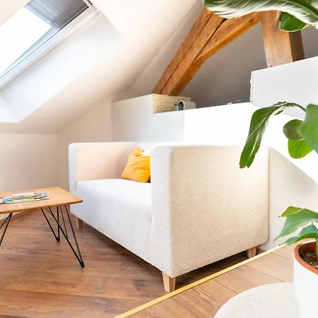 Greentreehomes - Penthouse Eiche - Zentral - Privatparkplatz - Familienfreundlich * Bamberg