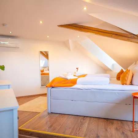 Apartmán Greentreehomes - Penthouse Eiche - Zentral - Privatparkplatz - Familienfreundlich Bamberg