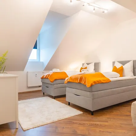 Greentreehomes - Penthouse Eiche - Zentral - Privatparkplatz - Familienfreundlich * Bamberg